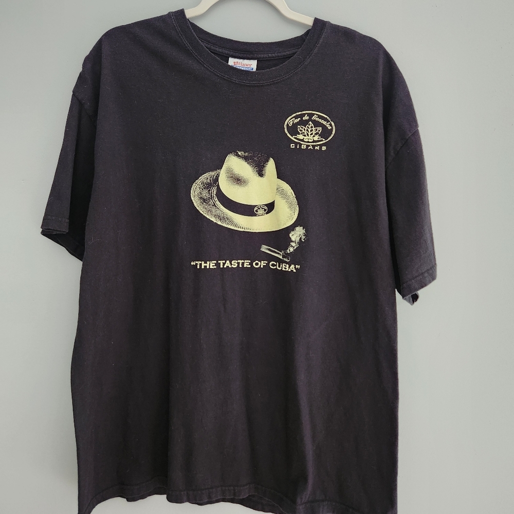 Men's XL Fuerte Cuban Cigar Tee - Qban Fuerte